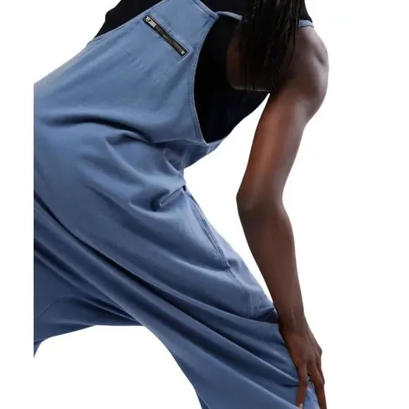 New Free People FP Movement Women's Size M Hot Shot Jumpsuit, Misty Blue - Picture 2 of 8